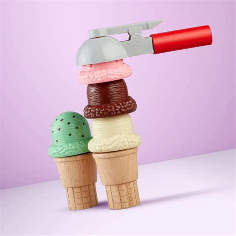 Melissa And Doug Scoop And Stack Ice Cream Cone Play Food Set And Reviews