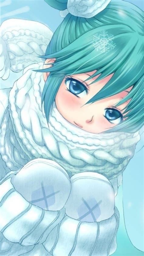 Wallpaper Anime Girl Beauty Winter 4k Art 16658
