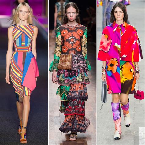 Best Prints at Fashion Week Spring 2015 | POPSUGAR Fashion