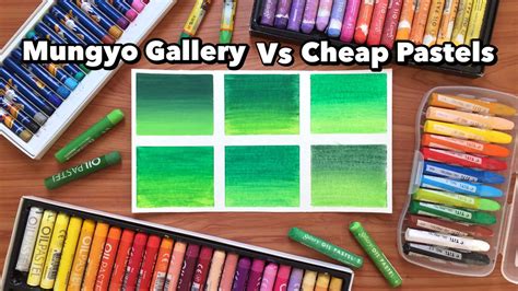 Mungyo Gallerys Cheap Pastels Are On The Table