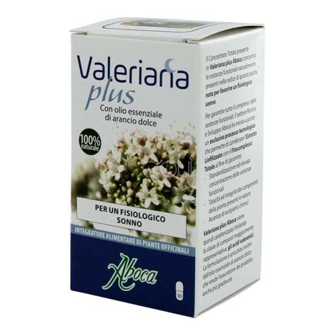 Aboca Valeriana Plus 30 Opercoli Ludofarma Parafarmacia Online