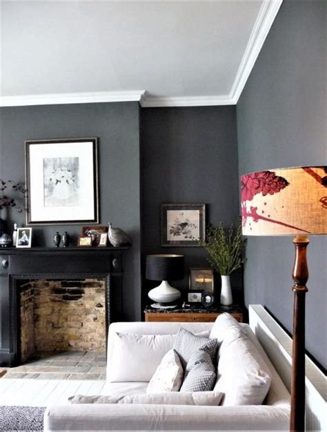 Gray Walls Living Room Ideas Interiorzone