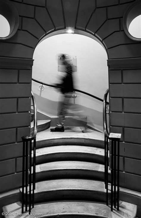The Man On The Stairs Blur Photography Exposure Photography Shutter