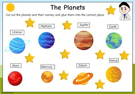 The Planets Worksheets Free Printables
