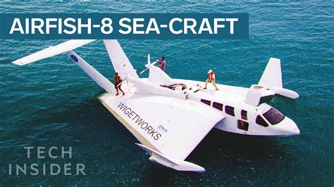 This Sea Craft Looks Like A Plane Has A Cars Engine And Docks Like A
