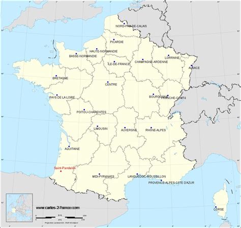 CARTE DE SAINT-PANDELON : Situation géographique et ...