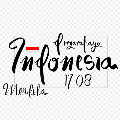 Dirgarahayu Indonesia Merdeka Local Hand Lettering Lettering Drawing