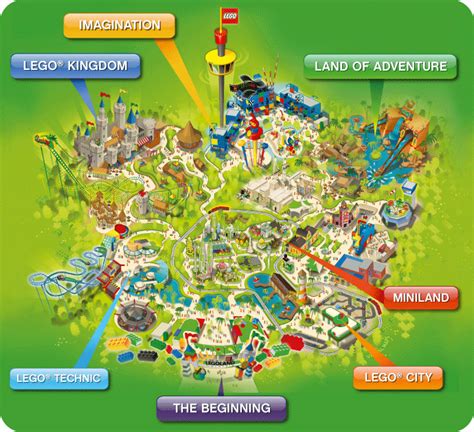 Explore Legoland® Malaysia Legoland Malaysia Theme Park Map Legoland