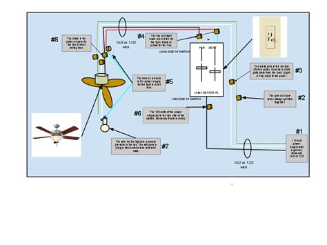 The ends of the brace are made in such a. Ceiling fan electrical wiring | Lighting and Ceiling Fans