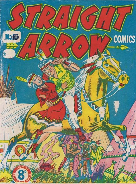 Ausreprints Straight Arrow Comics Red Circle 1950 Series 13