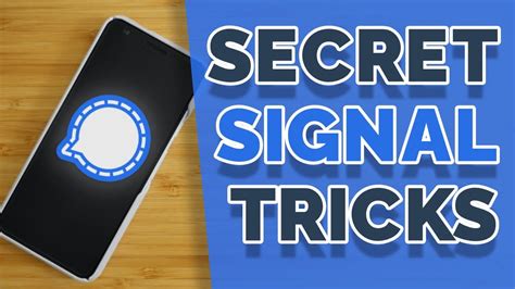 Top 5 Secret Signal Tips Youtube