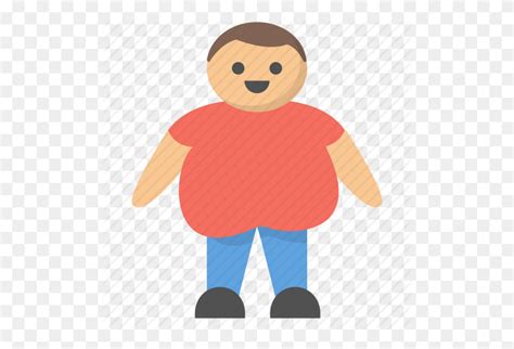 Big Fat Large Man Obese Overweight Person Icon Fat Guy Png