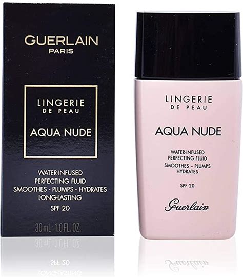 Lingerie De Peau Aqua Nude Foundation By Guerlain SPF20 1 Fl Oz 30ml