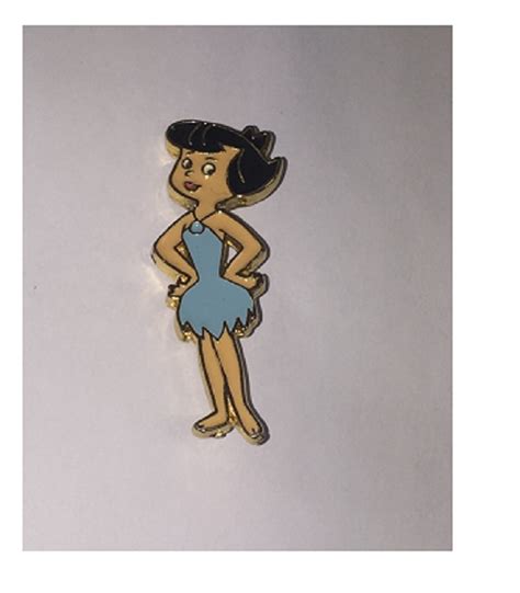 Vintage 1994 Betty Rubble Flintstones Enamel Pin