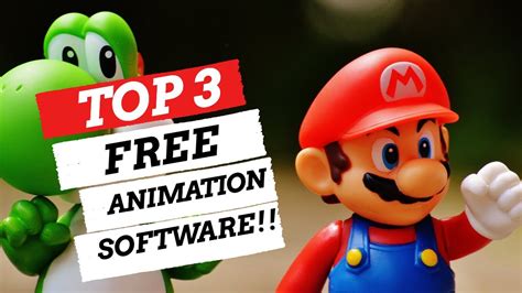 Top 3 Best Free Animation Software 2021 Youtube