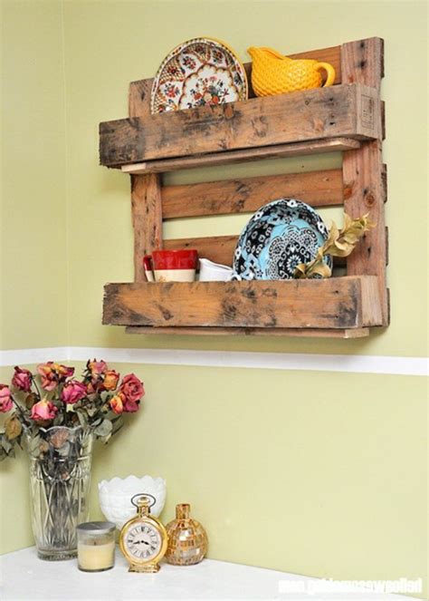 24 holzschrauben 4 x 45 mm; Regal aus Paletten 51 Budget-freundliche DIY Ideen # ...