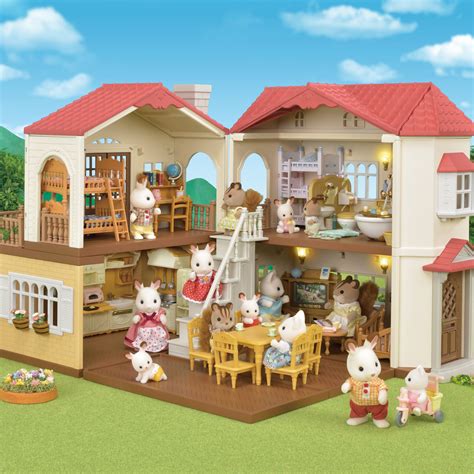 Calico Critters Red Roof Country Home T Set Factory Sealed Kids