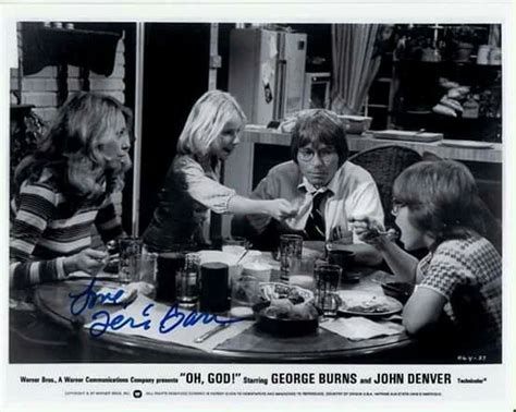Publicity Still From Oh God Signed By Teri Garr