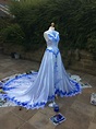 Few different angles of my corpse bride dress work in progress #costume ...