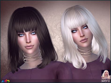 Sims 4 Ccs The Best Anto Sirens Hair