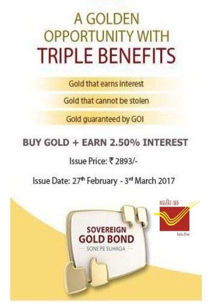 Gold is an asset class where you should. Invest in Sovereign Gold Bond With India Post