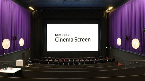 Samsung Cinema Screen Upgrades Movie Theaters With 4k Hdr Ekamm
