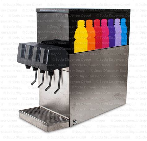 Ce00404 4 Flavor Counter Electric Soda Fountain System