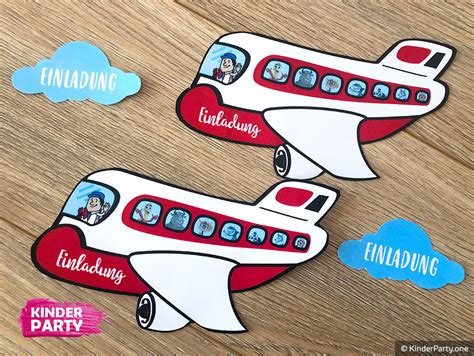 Nicht geeignet für kinder unter 3 jahren. Bastelbogen Flugzeug Zum Ausprinten Fuer Kinder - Papier ...