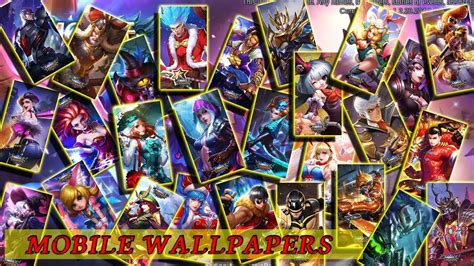 Mobile Legends All Heroes Wallpapers Wallpaper Cave Reverasite