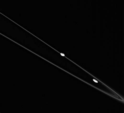 Nasa Cassini Image Close To The Shepherd Moons Spaceref