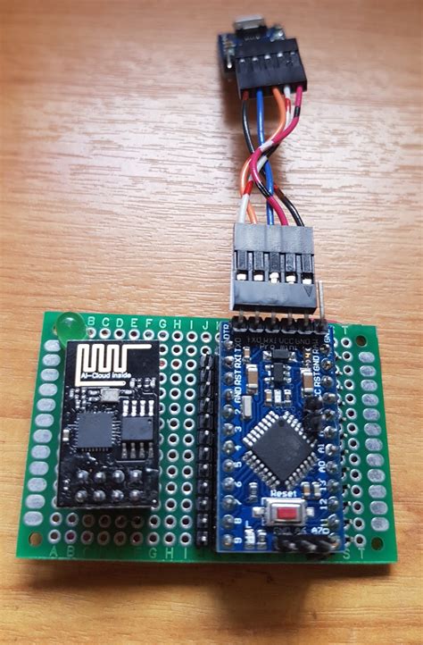 Using Esp Link Transparent Bridge Esp 01 And Arduino Pro Mini