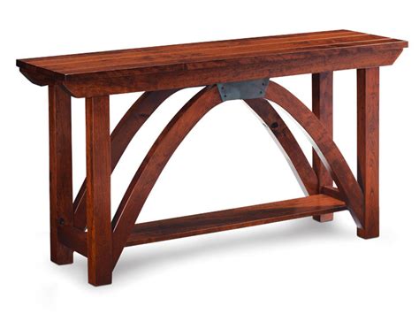 Bando Railroad Trestle Table By Simply Amish