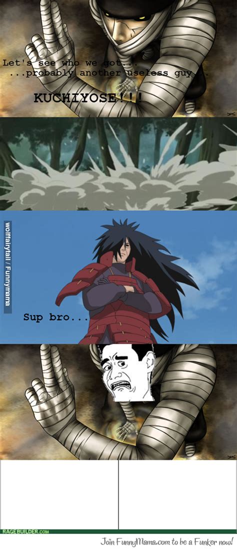 Funny Naruto Meme Manga Memes Summoning Madara