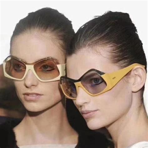Veshion Polygon Sunglasses Women Brand Designer Sun Glasses For Female Oversized Woman Eyewear
