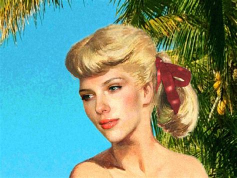 Encinitas California Retro Travel Poster Nude Beach Beauty Pin Up Art