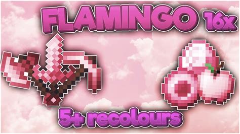 Flamingo 16x Minecraft Pink Pvp Texture Pack 189 Pack Release