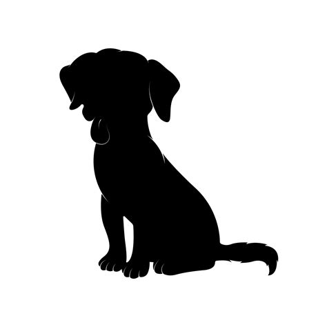 Small Dog Silhouette Vector Art Icons And Graphics For Free Download