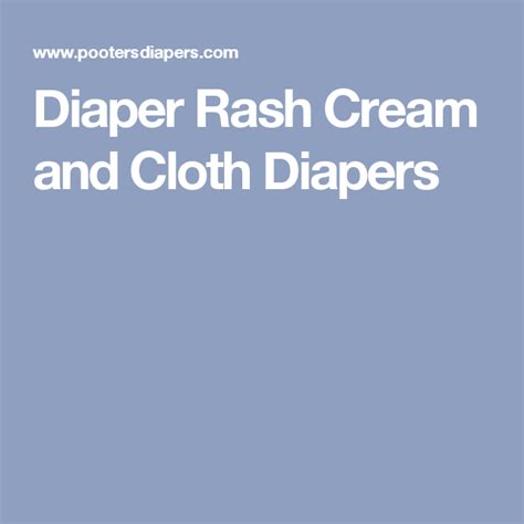 The Ultimate Guide To Baby Diaper Rash In Cloth Diapers Diaper Rash