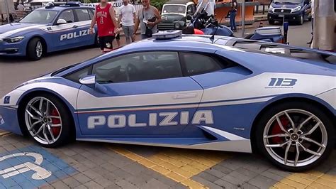 Lamborghini Huracan Lp 610 4 Polizia Italian Police Youtube
