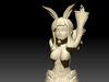 Waifu Anime Girl Ethernal Mothra Human Nude 3Dprint Model 3D Model 3D