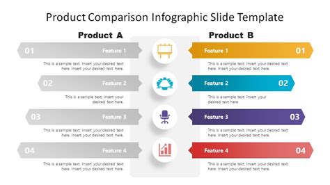 Product B Spotlight Slide Product Comparison Template Slidemodel