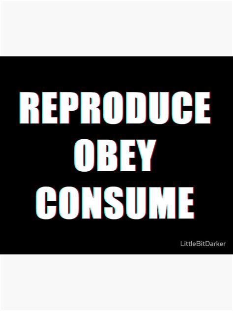 Reproduce Obey Consume Cult Film Classic Film 1988 John