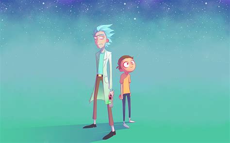 Rick And Morty Collage Wallpaper