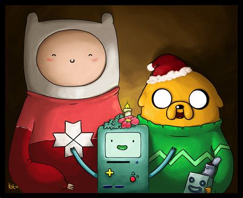 Christmas Adventure Time By Kesthrel On Deviantart