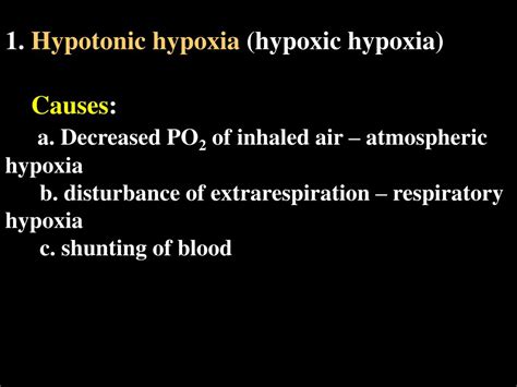 Ppt Chapter 5 Hypoxia Or Anoxia Objective Contradiction Large
