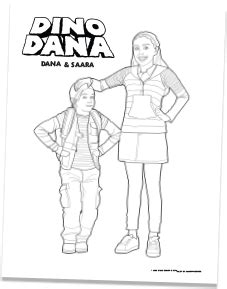 Here are the free dinosaur coloring pages to print that your kid will enjoy coloring. Dino Dana The Movie - Discover @ Home
