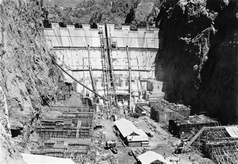 Construction History Of Hoover Dam The Greatest Dam In The World