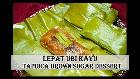 World's largest english to indonesian dictionary and indonesian to english dictionary online & mobile with over 200,000 words. LEPAT UBI KAYU / STEAM TAPIOCA DESSERT - YouTube
