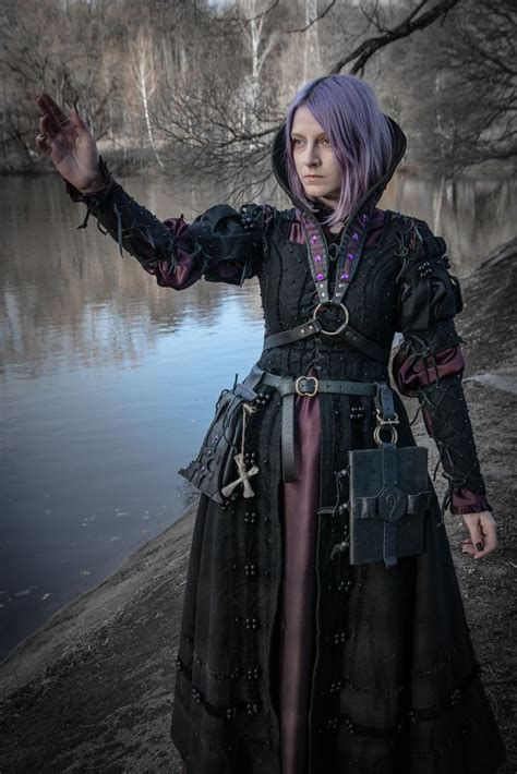 Warhammer Amethyst Mage Costume Made For The Larp Game By Borslarp