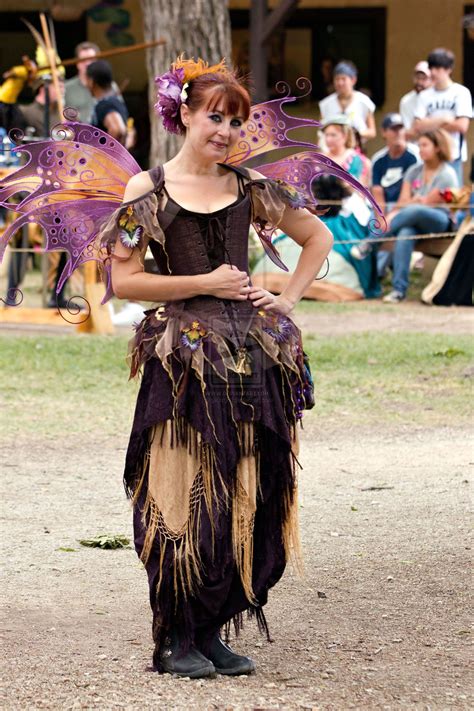 Purple Fairy With Anastasia Fairy Wings Renaissance Festival Outfit